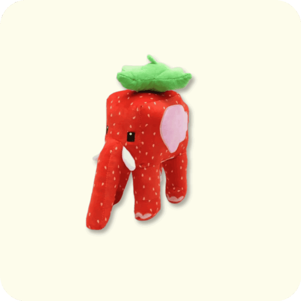 Strawberry Elephant Plush